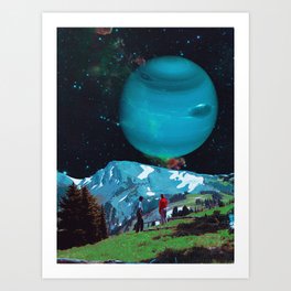 Neptune Sky Art Print