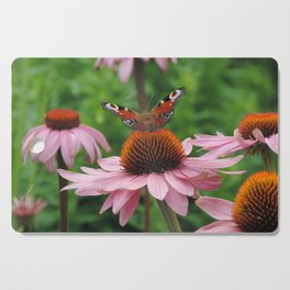 Summer Garden Butterfly Flower  Cutting Board