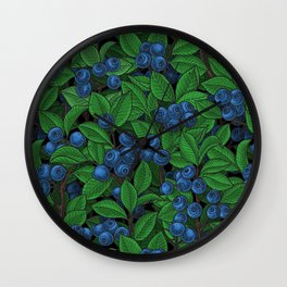 Blueberry Wall Clock