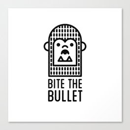 Bite the Bullet Canvas Print
