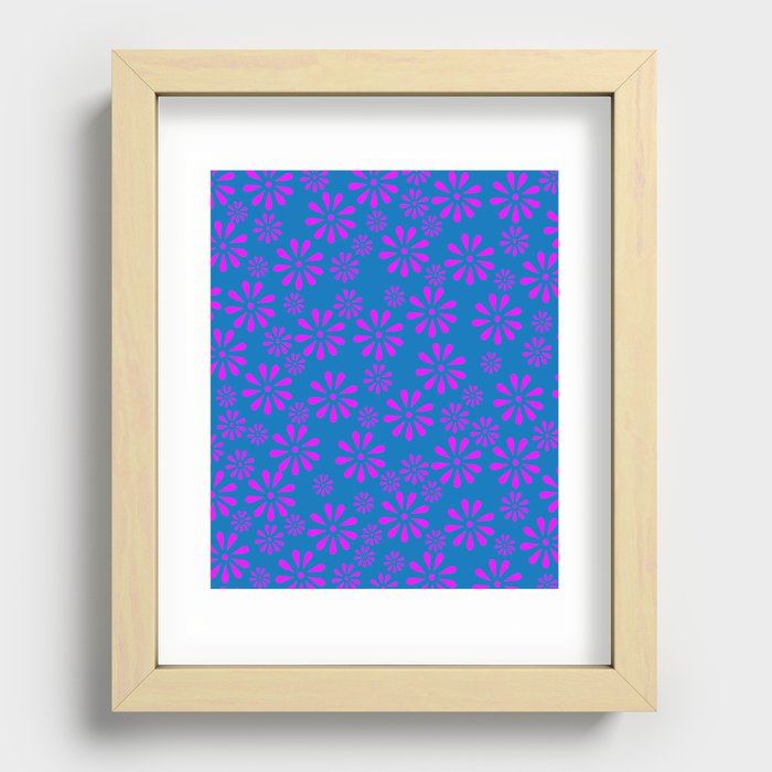 Spring Flowers Recessed Framed Print