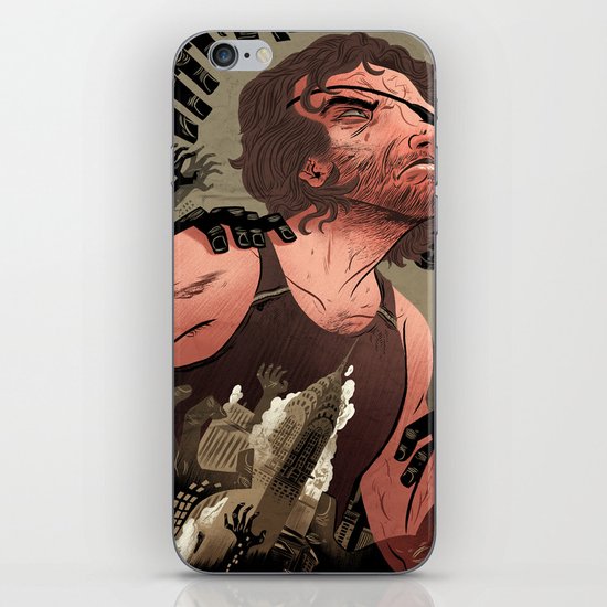 Escape From New York Poster iPhone & iPod Skin