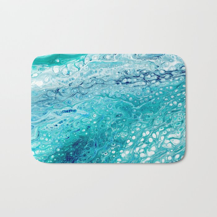 The shape of the water Bath Mat