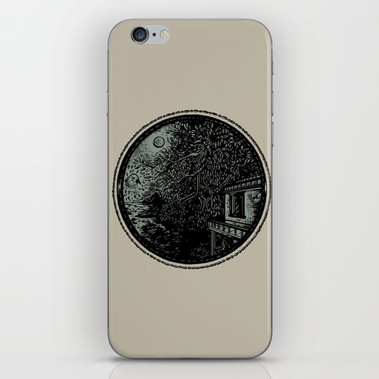 Miniature Circle Landscape 1: Morning Vision iPhone & iPod Skin