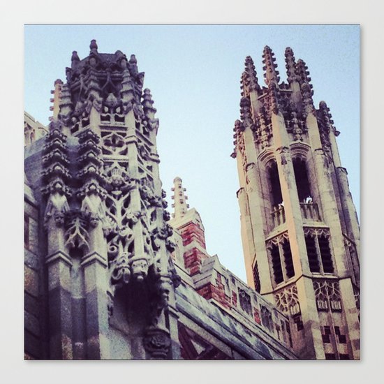 Towers (Yale, CT) Canvas Print