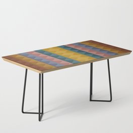 Geometric Pyramid Pattern XLVIII Coffee Table