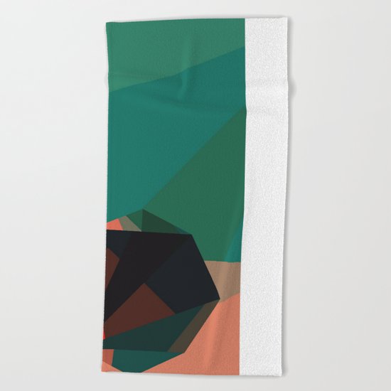 Shape Play 1 Beach Towel