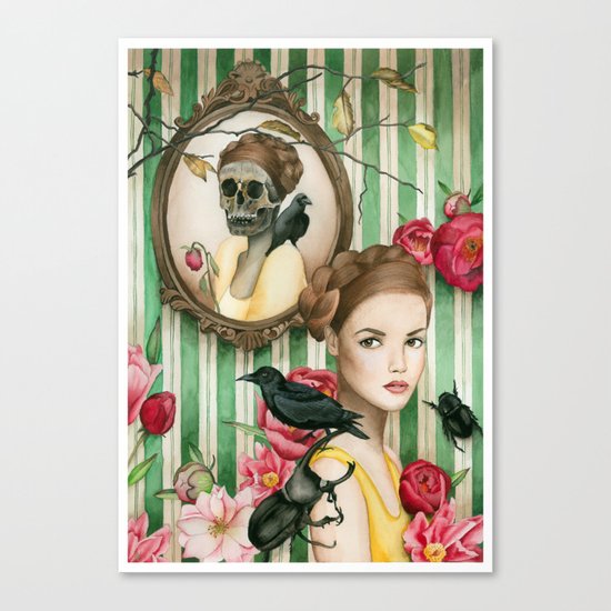 The Portrait of Dorianne Gray Canvas Print