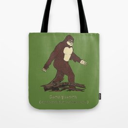 The Samsquanch (Anthropoidipes Sunnyvalis) Tote Bag
