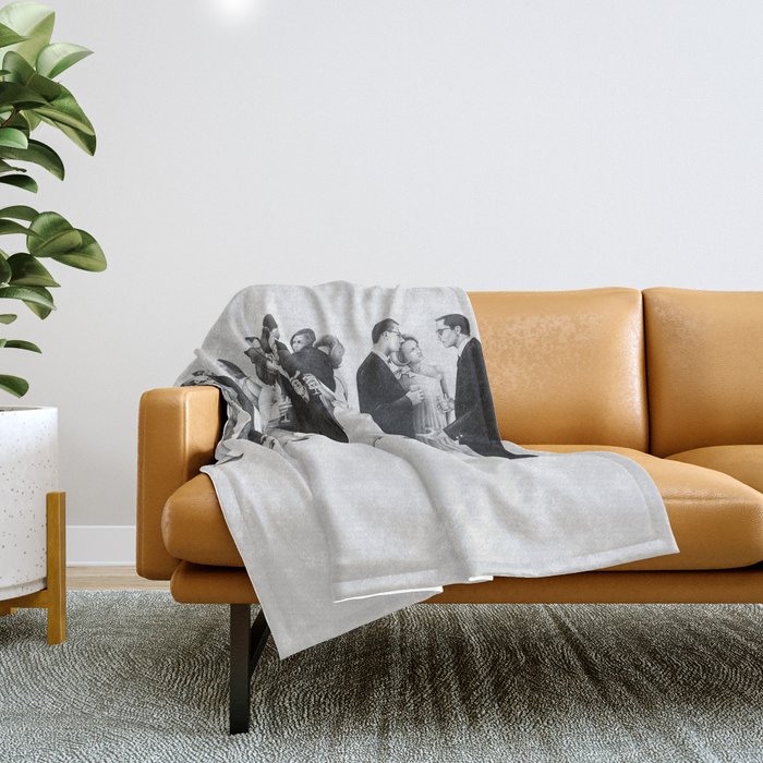 the cold war Throw Blanket