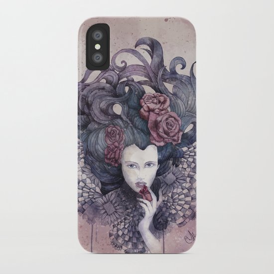 Indigo eyes iPhone Case