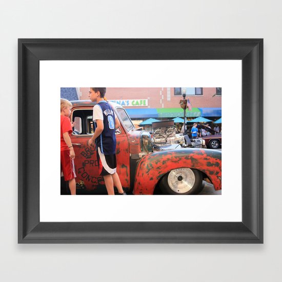 Kids in America Framed Art Print