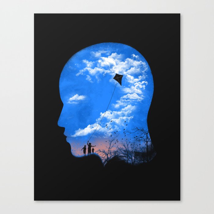 Pulling Out Some Thoughts Canvas Print
