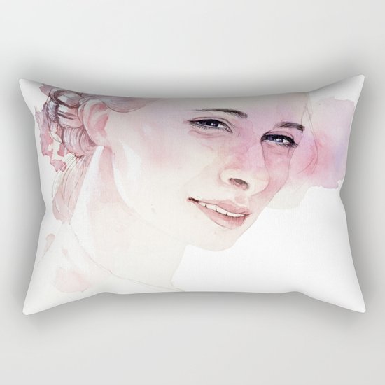 Underneath the cloak Rectangular Pillow