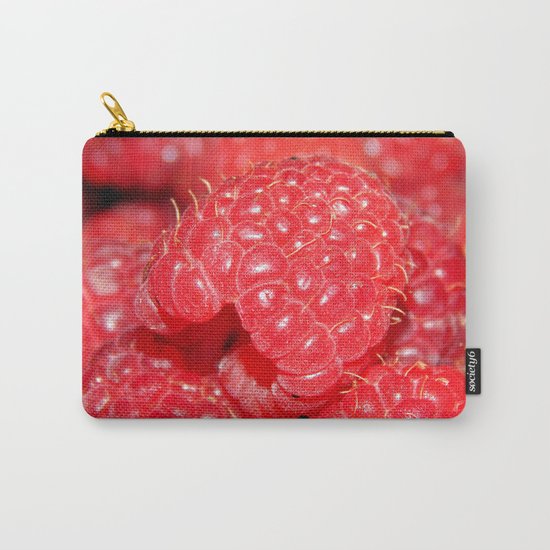 Red Raspberries Freshly Picked Carry-All Pouch