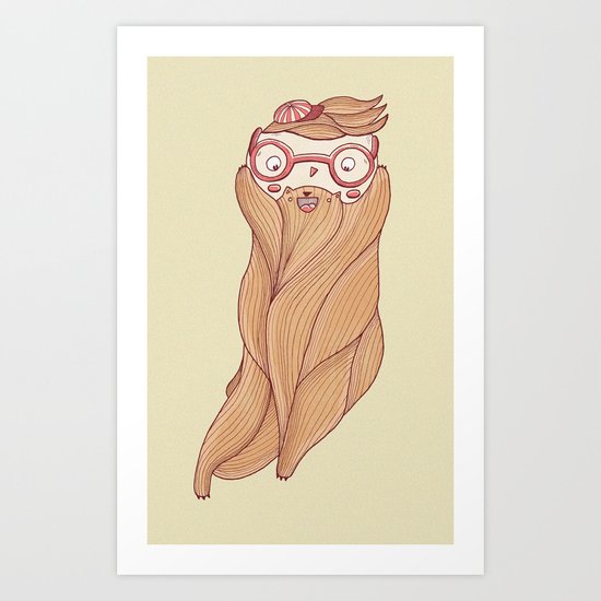 BearD Art Print