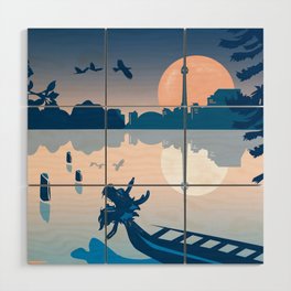 Dragon Boat Toronto Canada by Cindy Rose Studio Wood Wall Art