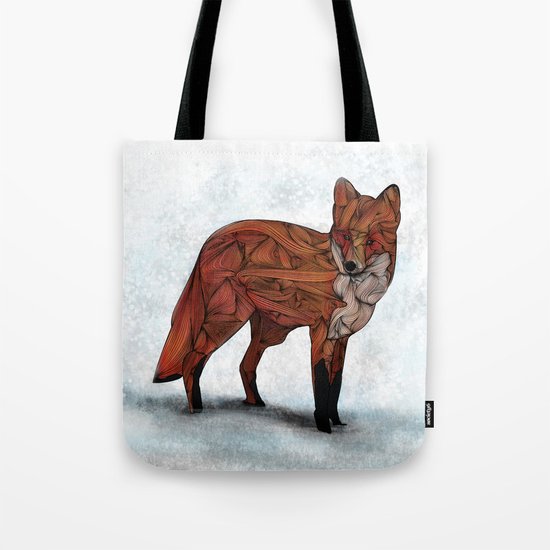 Red Fox Tote Bag