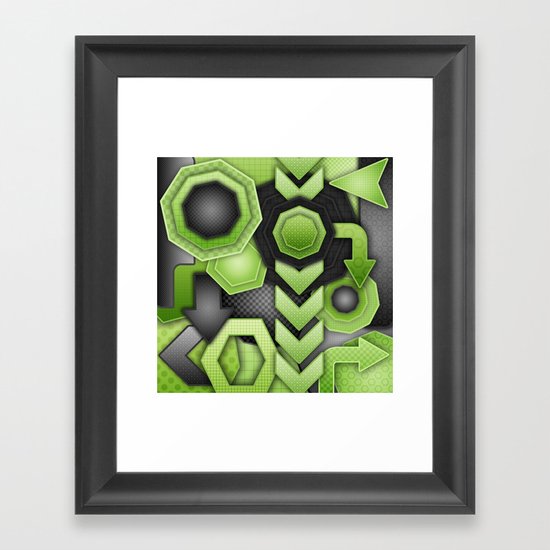 Strike Out! Framed Art Print