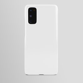Minimal White - Solid Color Collection Android Case
