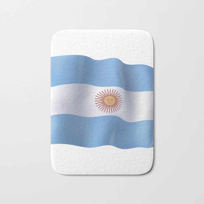 Argentina flag Bath Mat