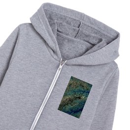 Contour Map Series 6 Kids Zip Hoodie