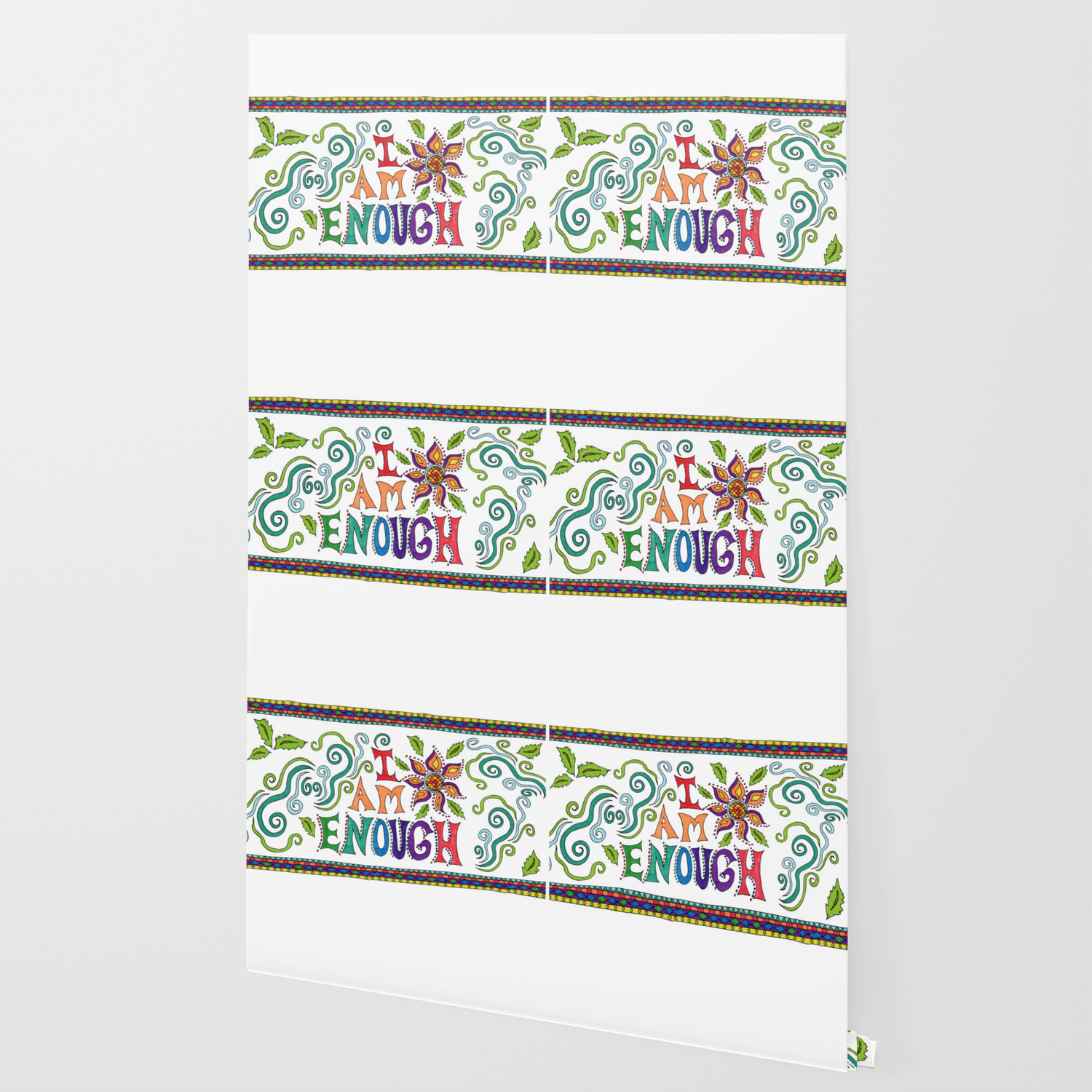 I Am Enough Wallpaper By Wildwoosi Society6