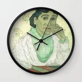 Vincent van Gogh - Portrait of Madame Ginoux Wall Clock