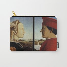 Piero della Francesca - Diptych of Federico da Montefeltro and Battista Sforza Carry-All Pouch