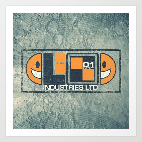 Lunar Art Print