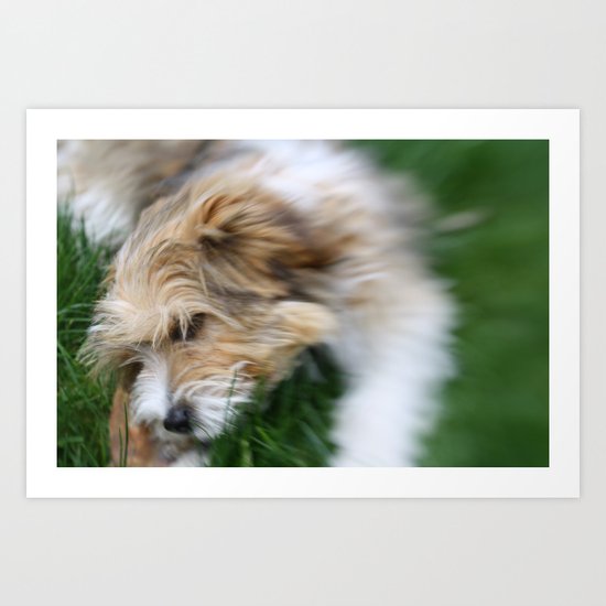 Blur Baby Blur Art Print
