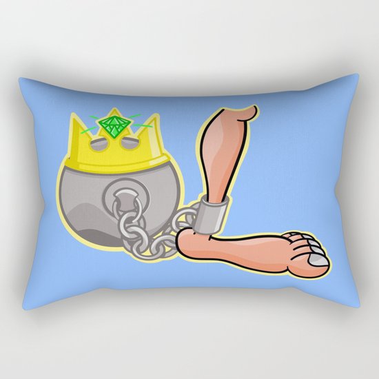 Ball and Chain Rectangular Pillow