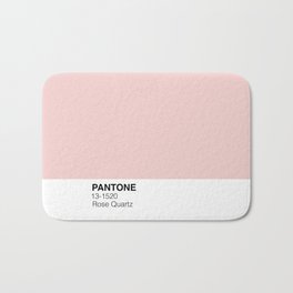 Pantone: Rose Quartz Bath Mat | Graphicdesign, Text, Blush, Digital, Graphic, Designer, Tumbl, Typography, Rose, Tumblr 