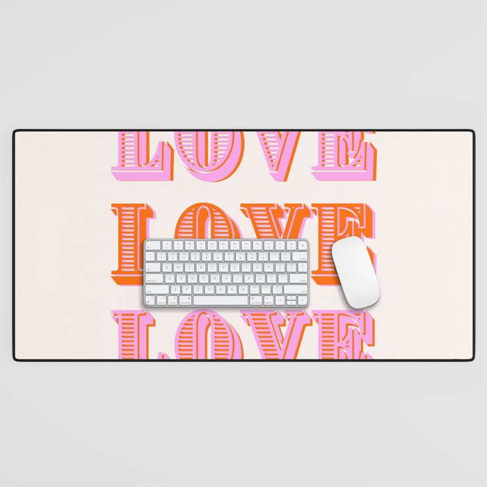 Love outlet desk mats