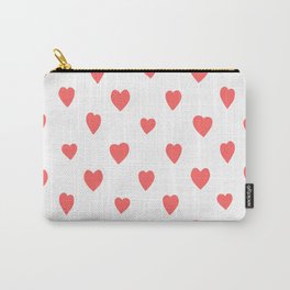 Hearts Carry-All Pouch | Graphic Design, Pattern, Children, Love 