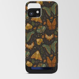 Autumn Moths iPhone Card Case