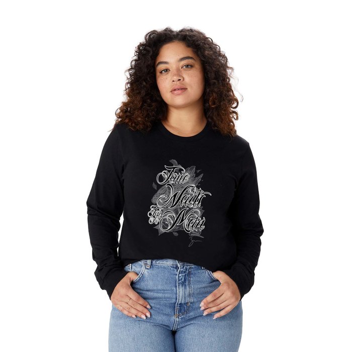 Buy ZMLIA Feminist Women's No Bra Club Letter Printed Long Sleeve