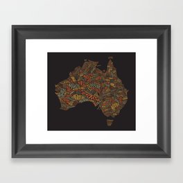 Indigenous Australia Framed Art Print