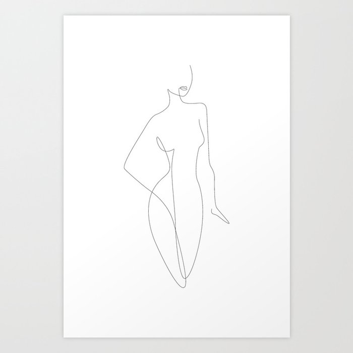 Posture Art Print