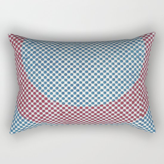 Lying in a zero circle Rectangular Pillow