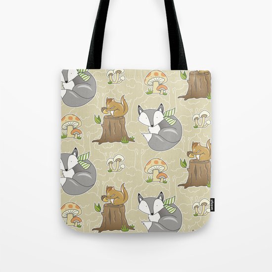 Forest Friends Tote Bag