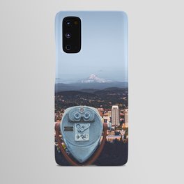 Portland Oregon Views | Mount Hood | Travel Photography and Collage Android Case