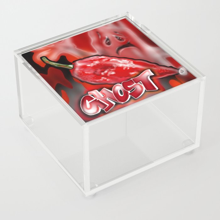 Ghost Pepper Acrylic Box