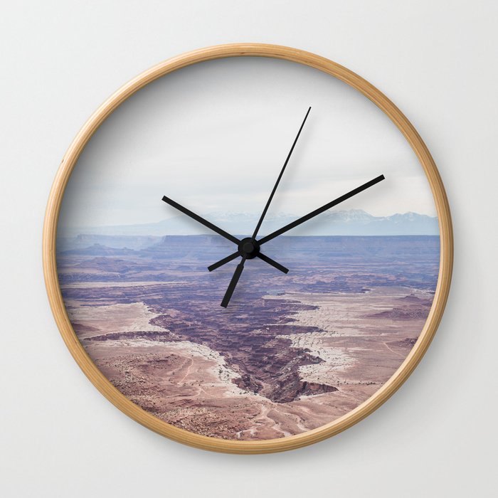 Rift - Canyonlands Utah Photography Wall Clock