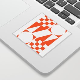 Geometrical modern simplicity 6 Sticker