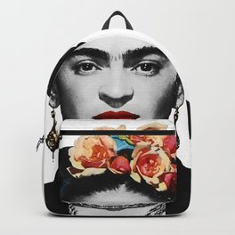 Mexican Beauty Portrait Artwork for Women Men and Kids Backpack