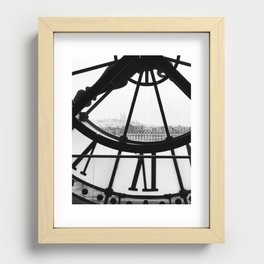 D'Orsay time Recessed Framed Print