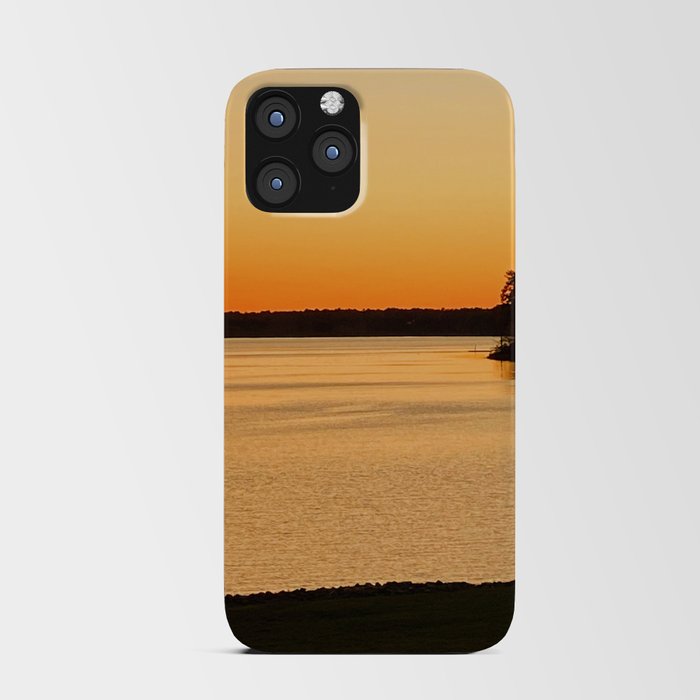 One Fall Sunset iPhone Card Case