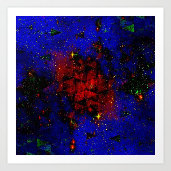 WHEN THE NIGHT COMES Art Print