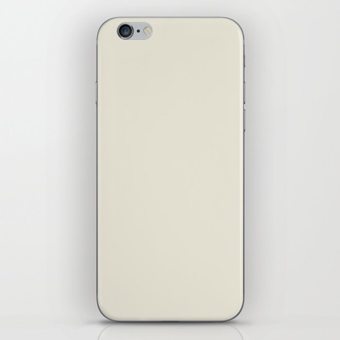 Linen Off White Solid Color Pairs PPG Cold Foam PPG1097-1 - All One Single Shade Hue Colour iPhone Skin